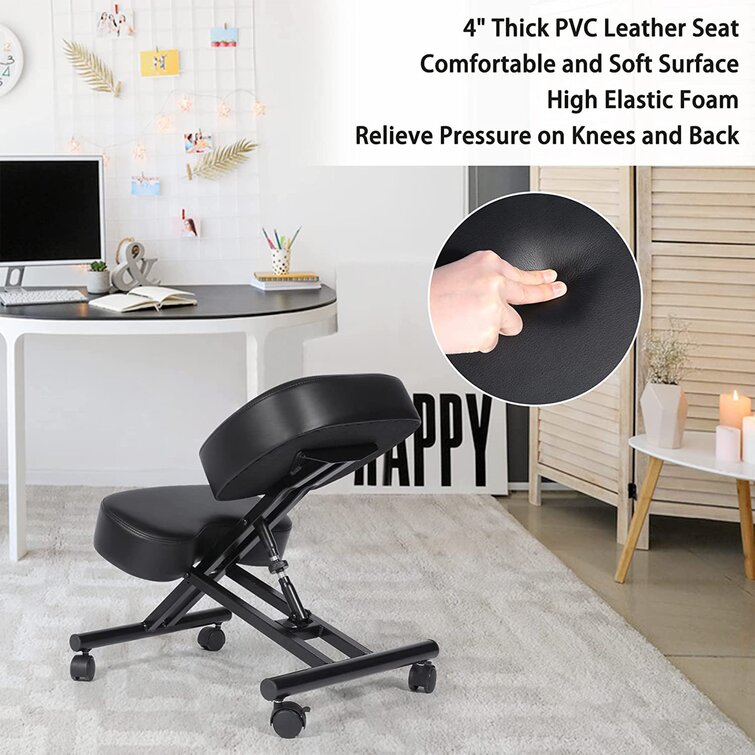 Sleekform kneeling chair height adjustable for office & home ergonomic posture corrective seat hot sale